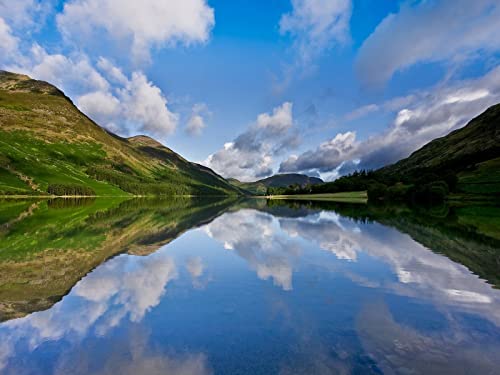 500 Teile Puzzle,Geschicklichkeitsspiel für Die Ganze Familie, See Himmel Berge 52x38cm 500 Teile Puzzle,Geschicklichkeitsspiel für Die Ganze Familie, See Himmel Berge 52x38cm von FRUKAT