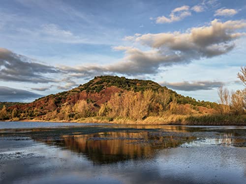 500 Teile Puzzle,Impossible Puzzle für Kleinkinder Jungen Mädchen 14 Jahre alt - Hügel See Bäume 52x38cm 500 Teile Puzzle,Impossible Puzzle für Kleinkinder Jungen Mädchen 14 Jahre alt - Hügel See Bäume 52x38cm von FRUKAT