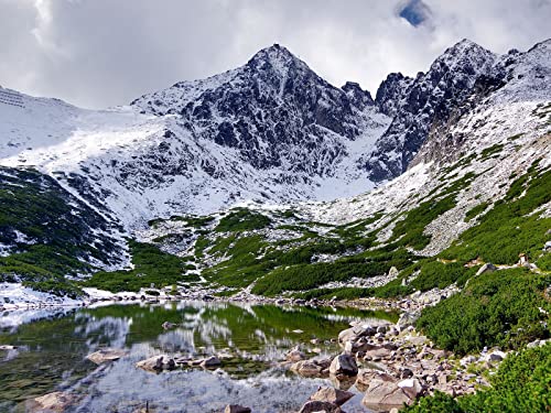 500 Teile Puzzle,Lernen Pädagogische Puzzle Spielzeug - Berg See Tal 52x38cm 500 Teile Puzzle,Lernen Pädagogische Puzzle Spielzeug - Berg See Tal 52x38cm von FRUKAT