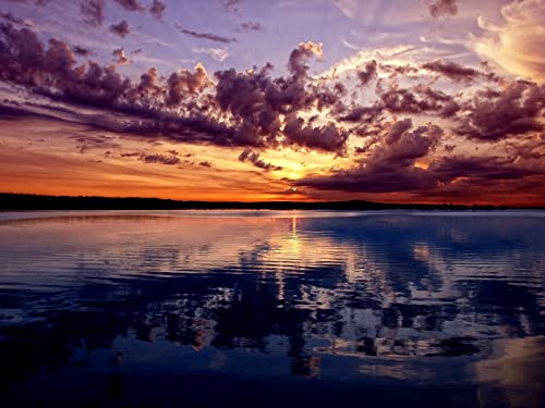 500 Teile Puzzle,Puzzle für Erwachsene,Farbenfrohes Legespiel - See Berge Himmel 52x38cm 500 Teile Puzzle,Puzzle für Erwachsene,Farbenfrohes Legespiel - See Berge Himmel 52x38cm von FRUKAT