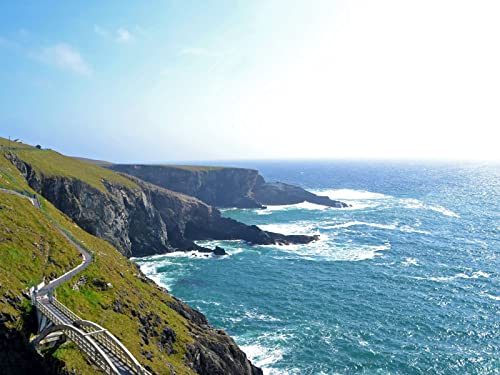 500 Teile Puzzle Farbenfrohes Puzzle für Erwachsene und Kinder - Irland Strand Küste 52x38cm 500 Teile Puzzle Farbenfrohes Puzzle für Erwachsene und Kinder - Irland Strand Küste 52x38cm von FRUKAT