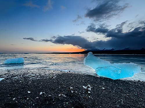 500 Teile Puzzle für Erwachsene und Kinder ab 14 Jahren Puzzle für Wohnkultur - Island jokulsarlon Beach 52x38cm 500 Teile Puzzle für Erwachsene und Kinder ab 14 Jahren Puzzle für Wohnkultur - Island jokulsarlon Beach 52x38cm von FRUKAT