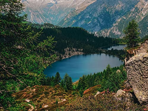 500 Teile Puzzle für Erwachsene und Kinder ab 14 Jahren Puzzle für Wohnkultur - See Berge Tal Rendena 52x38cm 500 Teile Puzzle für Erwachsene und Kinder ab 14 Jahren Puzzle für Wohnkultur - See Berge Tal Rendena 52x38cm von FRUKAT