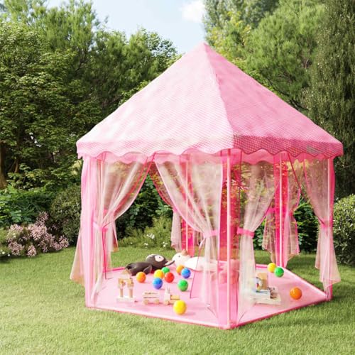 Home & Garden-Princess Spielzelt mit 250 Bällen Pink 133x140 cm - Möbelwahl von FSJIELW