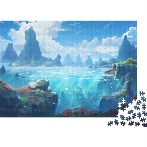 300 Teile Puzzle - Maritime Welt - Holzpuzzle Für Heranwachsende, Jugendliche Und Erwachsene, Familien-Spielnacht, Bildungs- Und Spaßgeschenk von FSMHDG