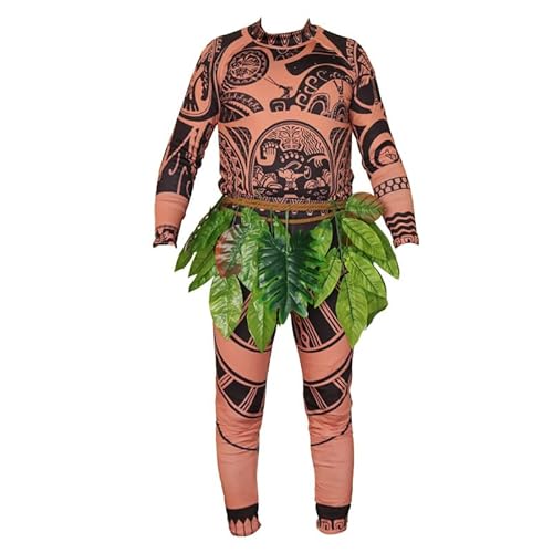 FTPZTINX Maui Cosplay Bodysuit Halloween Anime Kostüm Einteiler Anime Rollenspiel Fancy Outfits Jumpsuit von FTPZTINX