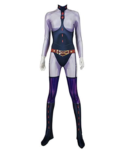 FTPZTINX My Heros Academias Midnight Cosplay Bodysuit Halloween Anime Kostüm Einteiler Anime Rollenspiel Fancy Outfits Jumpsuit von FTPZTINX