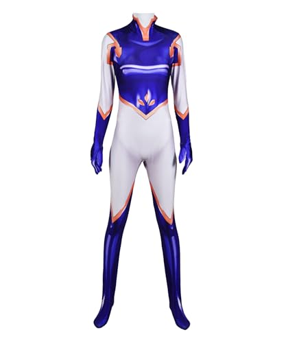 FTPZTINX My Heros Academias Mt. Lady Cosplay Bodysuit Halloween Anime Kostüm Einteiler Anime Rollenspiel Fancy Outfits Jumpsuit von FTPZTINX