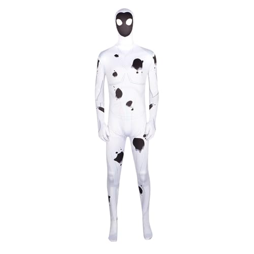 FTPZTINX Whites Venoms Cosplay-Kostüm, komplettes Set, Overall, Anime, Cosplay, enges Kostüm für Halloween-Party von FTPZTINX