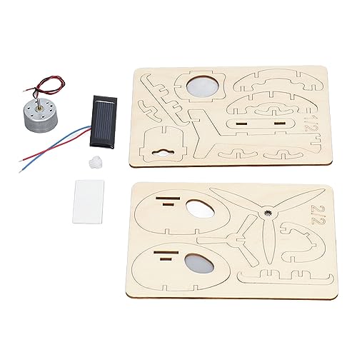 Holzstammmodell Flugzeug 3D -Rätsel -Kit, Holzhandwerksprojekt von FTVOGUE