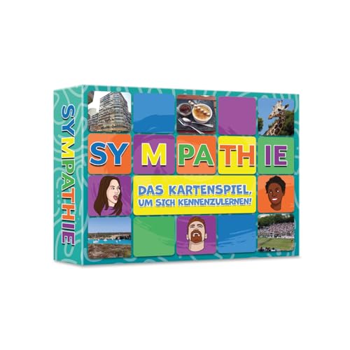 Sympathie - das Kartenspiel, um Sich kennenzulernen - Gesellschaftsspiel für Freunde, Familie und Bekannte mit 150 Fotos aus 6 Kategorien perfekt für einen Spieleabend von FTWdesign