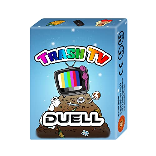 FTWdesign Trash-TV Duell - das lustige Kartenspiel für alle Fans der leichten Fernsehunterhaltung - Partyspiel für alle TV-Junkies von FTWdesign