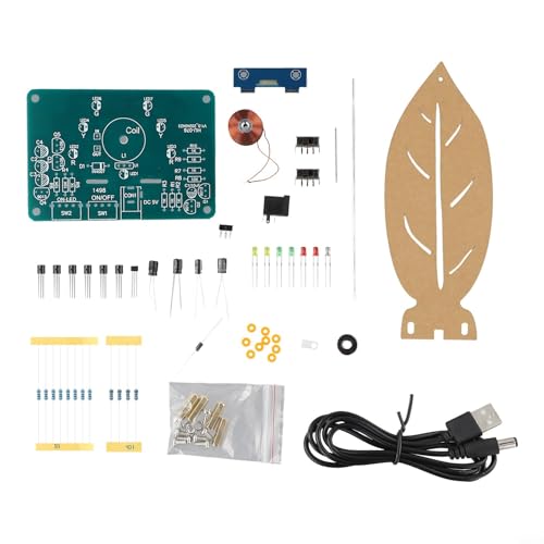 Pädagogisches DIY-Elektronik-Set Erkunden Sie Physik mit einem elektromagnetischen Schwingmechanismus und interaktiven LEDs von FUANA