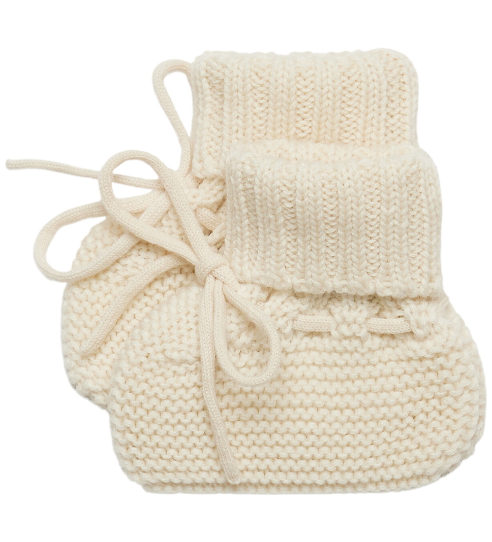 FUB Krabbelschuhe - Wolle - Ecru - FUB - 68/74 - Krabbelschuhe FUB Krabbelschuhe - Wolle - Ecru - FUB - 68/74 - Krabbelschuhe von FUB
