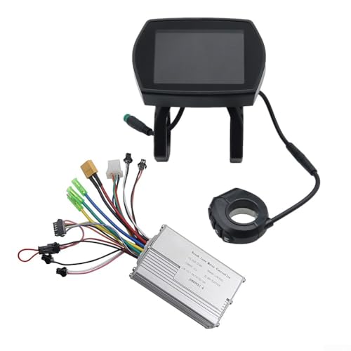 Elektroroller-Controller 1000W 48V mit digitalem Messgerät für Kugoo G2Pro ideal für Langlauf und Bergklettern (Controller+Display) von FUBESK