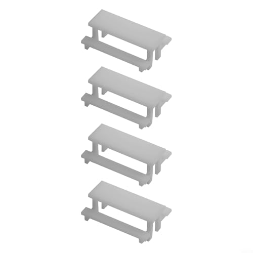 Erwecken Sie Ihr Puppenhaus zum Leben mit diesem Set aus 4 realistischen Bankmodellen (grau) von FUBESK