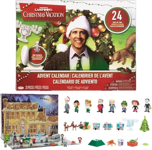 FUFRE Christmas Vacation Advent Calendar 2024, Christmas Vacation Weihnachtskalender 2024, adventskalender 2024 Kinder, für Weihnachts Countdown Kalender Geschenk (1PCS) von FUFRE