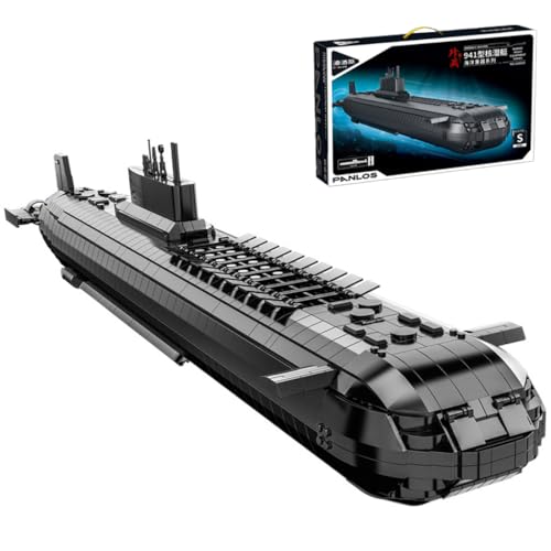 FULHOLPE Technik Atom-U-Boote Bausteine Bausatz, 4474 Klemmbausteine Project 941 Shark Modellbausatz, MOC Technik Militär Nuclear Submarine Bauset Kompatibel mit Großen Marken FULHOLPE Technik Atom-U-Boote Bausteine Bausatz, 4474 Klemmbausteine Project 941 Shark Modellbausatz, MOC Technik Militär Nuclear Submarine Bauset Kompatibel mit Großen Marken von FULHOLPE