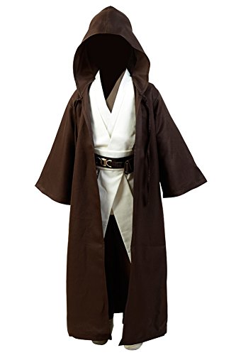 Fuman Jedi Robe Cosplay Kostüm Halloween Costume für Kin-der Anzug Uniform von Fuman