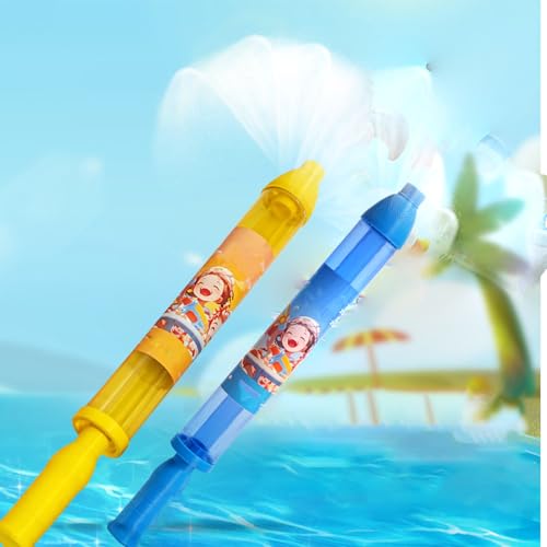 Wasserfeuerwerk-Spielzeug, Feuerwerk-Wasserpistole, Feuerwerk-Wasserpistole schießt Wasser, lustiges Feuerwerk-Effekt-Spritzwasserspielzeug für Sommerschwimmen, Strand, Gartenspiel (2PC-C) von FUMIOS