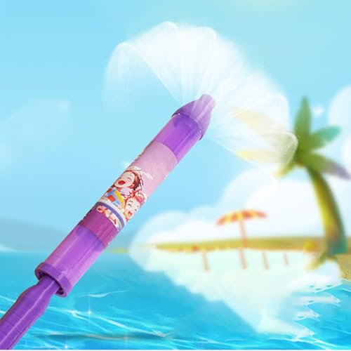 Wasserfeuerwerk-Spielzeug, Feuerwerk-Wasserpistole, Feuerwerk-Wasserpistole schießt Wasser, lustiges Feuerwerk-Effekt-Spritzwasserspielzeug für Sommerschwimmen, Strand, Gartenspiel (Purple) von FUMIOS