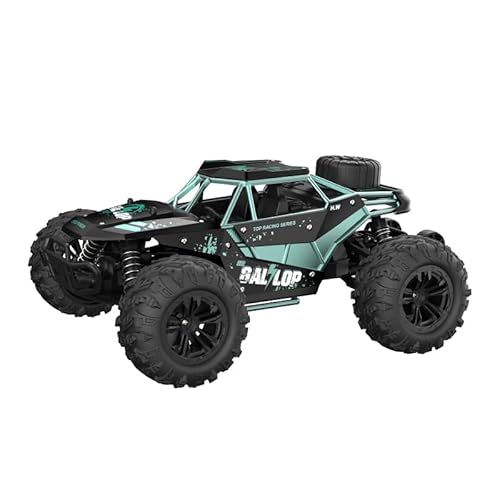 Funfy Brushless Motor 1:16 Scale 4WD RC Car | Black | ABS Plastic and Metal | Capability for High-Speed Off-Road Adventures |Maximum Speed of 35 KM/Hrs | Tweakable Speed Settings | for Kids von FUNFY