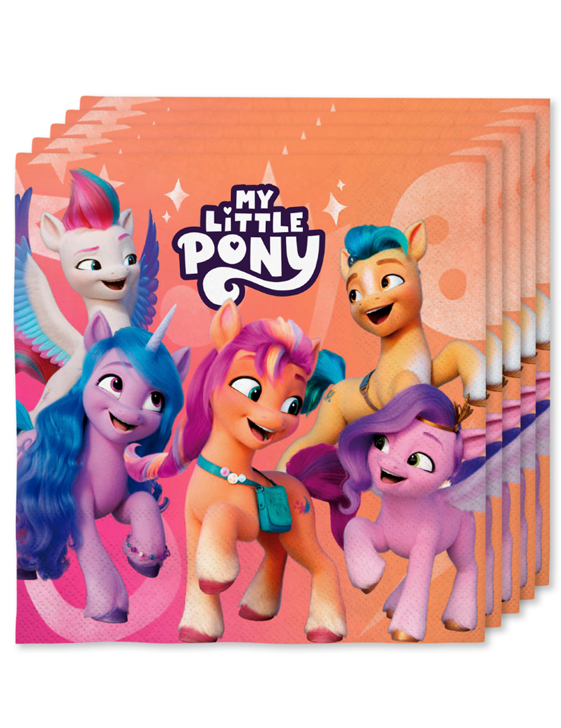 16 Servietten My Little Pony 33 x 33 cm von FUNIGLOBAL