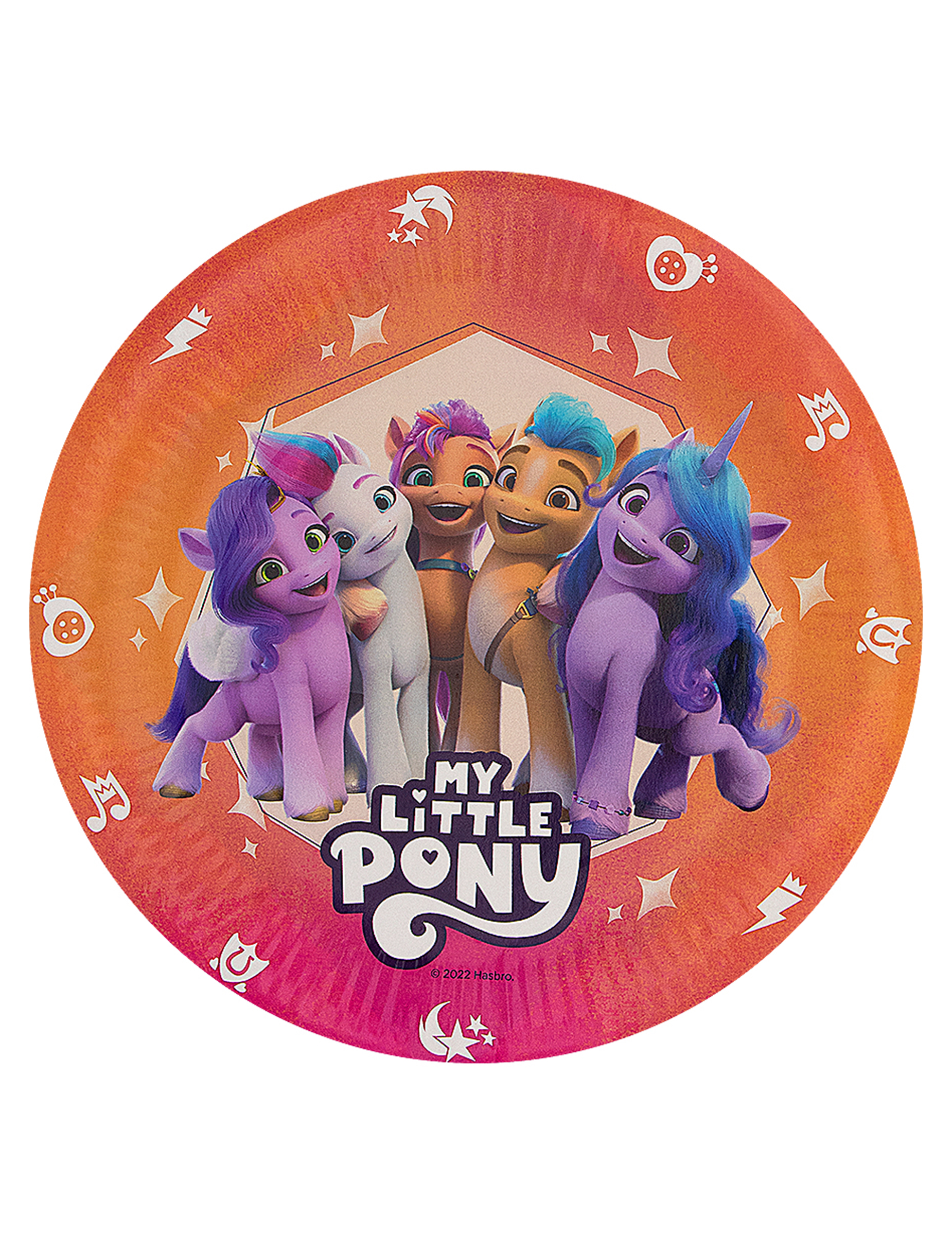 8 Pappteller My Little Pony 23cm von FUNIGLOBAL