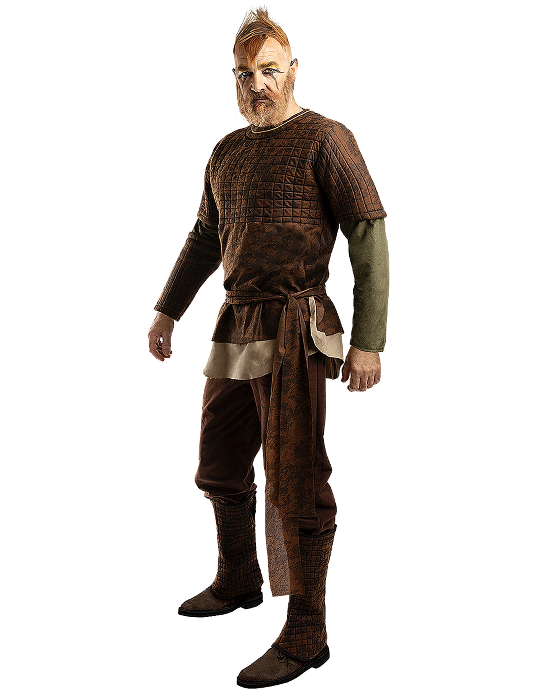 Floki Kostüm Vikings für Herren braun von FUNIGLOBAL