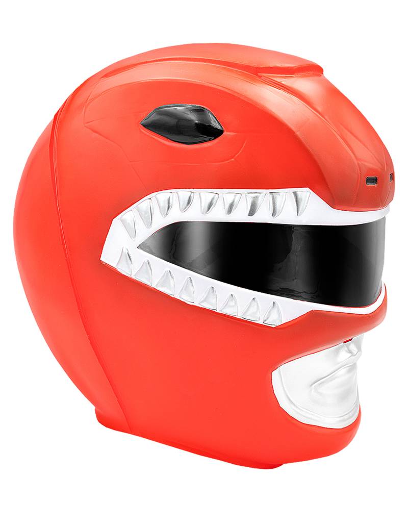 Maske Power Ranger Erwachsene rot von FUNIGLOBAL