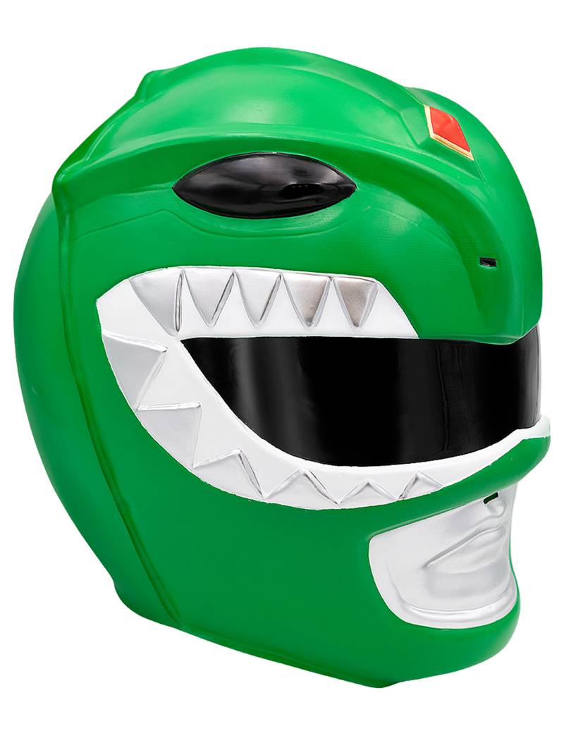 Maske Power Rangers grün erwachsene von FUNIGLOBAL