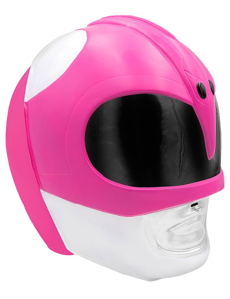 Power Rangers Maske für Erwachsene rosa von FUNIGLOBAL