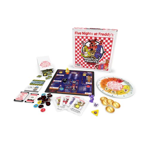 Funko - Five Night's at Freddy's (FNAF) - Nights of Fright Board Game, 2-4 Players, Family Game von FUNKO GAMES