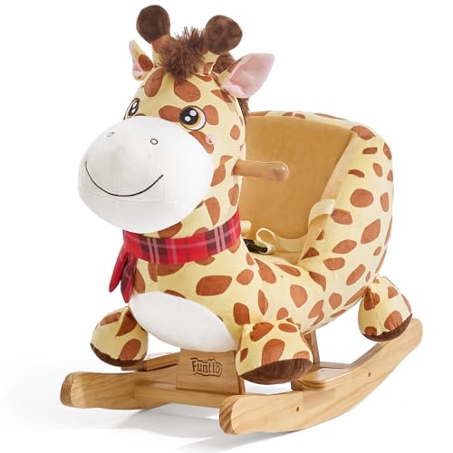 FUNLIO Giraffen-Baby-Schaukelpferd für Kleinkinder von 6 Monaten bis 3 Jahren, Plüschtier zum Aufsitzen und Schaukeln, einfach zu montieren, CPC- und CE-Zertifiziert FUNLIO Giraffen-Baby-Schaukelpferd für Kleinkinder von 6 Monaten bis 3 Jahren, Plüschtier zum Aufsitzen und Schaukeln, einfach zu montieren, CPC- und CE-Zertifiziert von FUNLIO