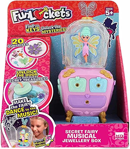 Funlockets 539 S21200 EA Secret Magic Fairy Jewellery Box, Pink Funlockets 539 S21200 EA Secret Magic Fairy Jewellery Box, Pink von FUNLOCKETS