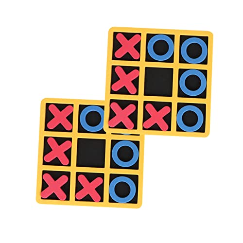 FUNNETOYU 1 Satz 2 STK Puzzle-Brettspiel für Outdoor- für travel Toys Set Ochsen-Schach-Lernspielzeug lernt Sich entwickelndes von FUNNETOYU