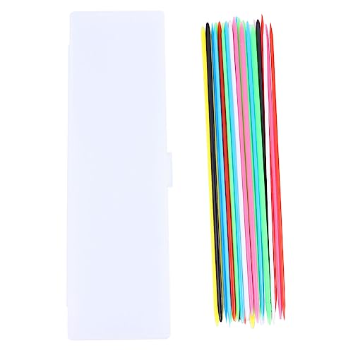 FUNNETOYU 1 Schachtel Bunte Spielstäbe Set mit Aufbewahrungsbox Kinderfreundliches Sicheres Lernspielzeug zur Logischen Denkens Kreatives Mathe Übungsspiel für Gemeinschaftsspiele FUNNETOYU 1 Schachtel Bunte Spielstäbe Set mit Aufbewahrungsbox Kinderfreundliches Sicheres Lernspielzeug zur Logischen Denkens Kreatives Mathe Übungsspiel für Gemeinschaftsspiele von FUNNETOYU