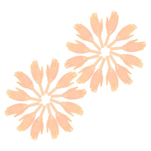 FUNNETOYU 10 Paare Gelenkige Puppenhände aus Kunststoff Miniatur Puppenzubehör für DIY Puppenherstellung Realistische Kleine Hände für Vielfältige Posen und Detailreiche Puppenmodelle FUNNETOYU 10 Paare Gelenkige Puppenhände aus Kunststoff Miniatur Puppenzubehör für DIY Puppenherstellung Realistische Kleine Hände für Vielfältige Posen und Detailreiche Puppenmodelle von FUNNETOYU