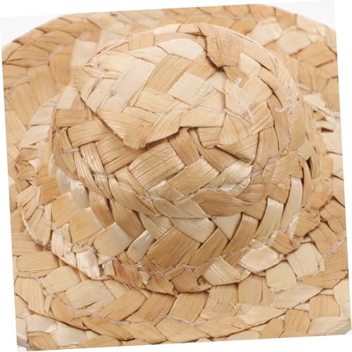 FUNNETOYU 10 Stück Babystack Hüte DIY Bastelhüte DIY Miniatur Sombrero Hüte Winzige Puppendekorationen Puppenhaus Kleiner Strohhut Mini FUNNETOYU 10 Stück Babystack Hüte DIY Bastelhüte DIY Miniatur Sombrero Hüte Winzige Puppendekorationen Puppenhaus Kleiner Strohhut Mini von FUNNETOYU