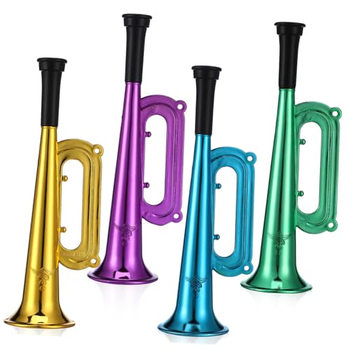 FUNNETOYU 10 Stück Teiliges Trompeten aus Kunststoff Bunte Cheer Horns Leichte Kompakte Trompeten für Party Stadion Sportfans Sicher und Langlebig Einfach zu Bedienen FUNNETOYU 10 Stück Teiliges Trompeten aus Kunststoff Bunte Cheer Horns Leichte Kompakte Trompeten für Party Stadion Sportfans Sicher und Langlebig Einfach zu Bedienen von FUNNETOYU
