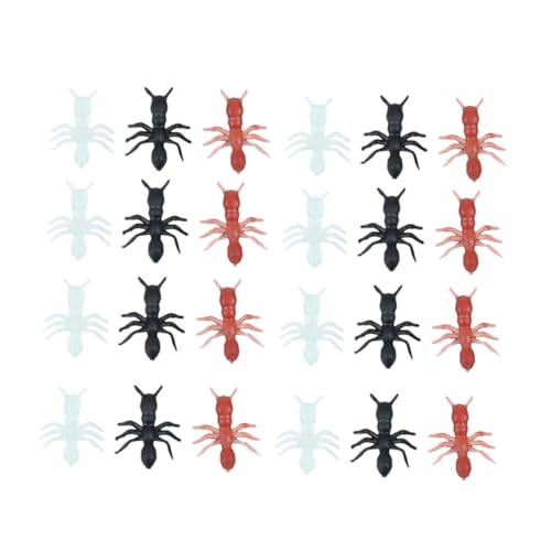FUNNETOYU 100 Stück Halloween Simulation Ameisen Kunststoff Realistische Streichspielzeuge Leicht Tragbar Wiederverwendbar für Partydekorationen Gruselige Halloween Atmosphäre FUNNETOYU 100 Stück Halloween Simulation Ameisen Kunststoff Realistische Streichspielzeuge Leicht Tragbar Wiederverwendbar für Partydekorationen Gruselige Halloween Atmosphäre von FUNNETOYU