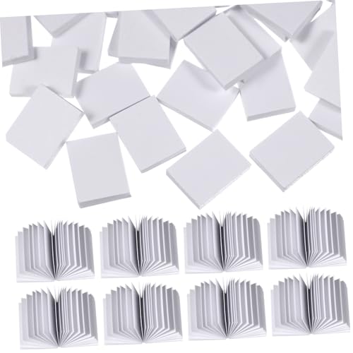 FUNNETOYU 100 Stück Maßstab Leere Bemalbare Puppenhaus Bücher mit Umblätterbaren Seiten Realistische Details Vielseitig für Puppenhaus Basteln und Rollenspiele FUNNETOYU 100 Stück Maßstab Leere Bemalbare Puppenhaus Bücher mit Umblätterbaren Seiten Realistische Details Vielseitig für Puppenhaus Basteln und Rollenspiele von FUNNETOYU