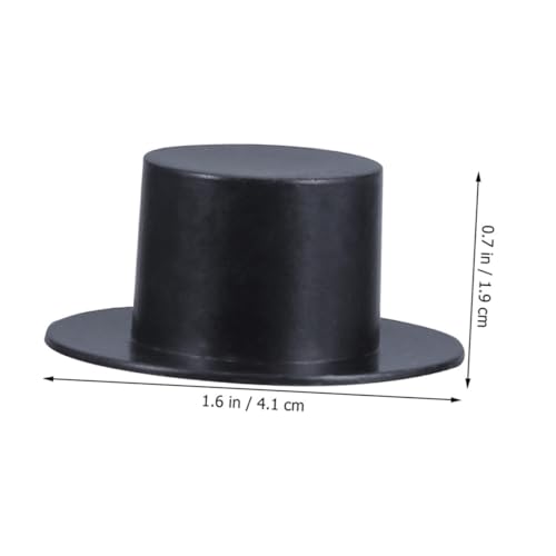 FUNNETOYU 100 Stück Mini Clown Hüte aus Kunststoff Schwarze DIY Bastelmaterialien für Weihnachtsdeko Kreative Handwerksprojekte Geschenkaccessoires FUNNETOYU 100 Stück Mini Clown Hüte aus Kunststoff Schwarze DIY Bastelmaterialien für Weihnachtsdeko Kreative Handwerksprojekte Geschenkaccessoires von FUNNETOYU