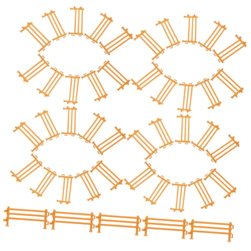 FUNNETOYU 100 Stück Miniatur Zaun Kunststoff Bauernhofzaun für Dioramen und Tiermodelle Realistischer Hofzaun für Kreativen und Kognitiven Lernen FUNNETOYU 100 Stück Miniatur Zaun Kunststoff Bauernhofzaun für Dioramen und Tiermodelle Realistischer Hofzaun für Kreativen und Kognitiven Lernen von FUNNETOYU