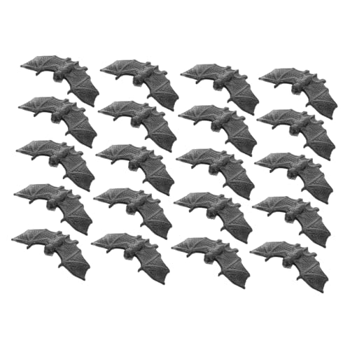 FUNNETOYU 100 Stück Realistische Mini Fledermaus Deko Halloween Party Zubehör Abnutzungsfest Vielseitig Einsetzbar Schwarz für Drinnen und Draußen Halloween Dekoration FUNNETOYU 100 Stück Realistische Mini Fledermaus Deko Halloween Party Zubehör Abnutzungsfest Vielseitig Einsetzbar Schwarz für Drinnen und Draußen Halloween Dekoration von FUNNETOYU