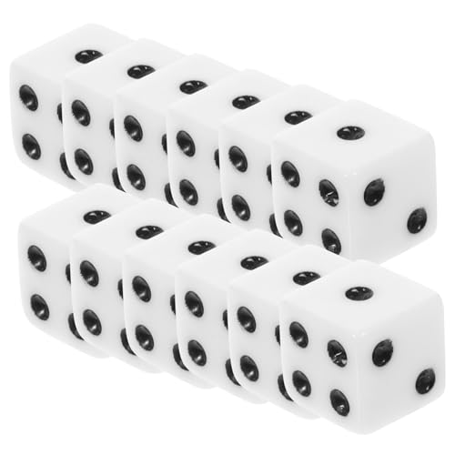 FUNNETOYU 100stücke Würfel Spielrequisiten Aus Acryl Für Brettspiele Und Partys Kleine Sechsseitige Spielwürfel Langlebig Und Stabil Für Unterhaltung Und Mathematikspiele FUNNETOYU 100stücke Würfel Spielrequisiten Aus Acryl Für Brettspiele Und Partys Kleine Sechsseitige Spielwürfel Langlebig Und Stabil Für Unterhaltung Und Mathematikspiele von FUNNETOYU