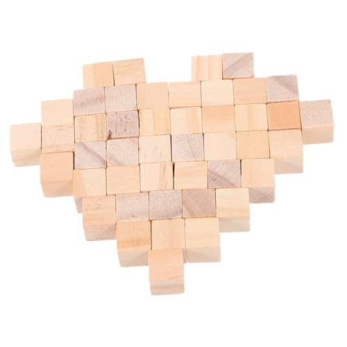 FUNNETOYU 100 Stück Teiliges Blanke Holzbausteine Quadratische Würfel aus Massivem Holz Pädagogisches Konstruktionsspielzeug für Fördert Kreativität und Motorische Fähigkeiten FUNNETOYU 100 Stück Teiliges Blanke Holzbausteine Quadratische Würfel aus Massivem Holz Pädagogisches Konstruktionsspielzeug für Fördert Kreativität und Motorische Fähigkeiten von FUNNETOYU