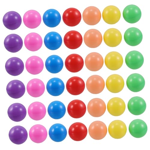 FUNNETOYU 100 Stück Teiliges Buntes Plastikball Set Strapazierfähige Ozeanbälle für Spielhäuser Poolparty Dekoration Farbenfrohe Spielbälle für Drinnen und Draußen FUNNETOYU 100 Stück Teiliges Buntes Plastikball Set Strapazierfähige Ozeanbälle für Spielhäuser Poolparty Dekoration Farbenfrohe Spielbälle für Drinnen und Draußen von FUNNETOYU