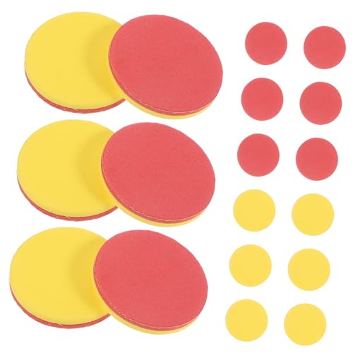 FUNNETOYU 100 Stück Teiliges Farbiges Eva Lernspielzeug für Pädagogische Zählchips für Vorschule Doppelseitige Rechenhilfe mit Addition Subtraktion Multiplikation Frühe Matheförderung FUNNETOYU 100 Stück Teiliges Farbiges Eva Lernspielzeug für Pädagogische Zählchips für Vorschule Doppelseitige Rechenhilfe mit Addition Subtraktion Multiplikation Frühe Matheförderung von FUNNETOYU
