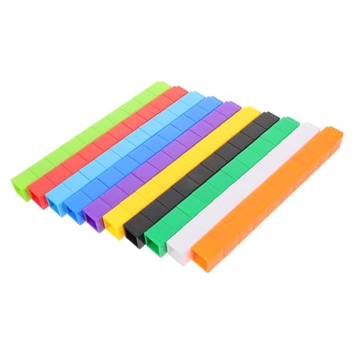 FUNNETOYU 100 Stück Teiliges Mathematische Verbindungswürfel Lernspielzeug für Vorschule Bunte Kunststoff Zählblöcke zur Rechenfähigkeiten Kreatives Bauen und Frühkindliche Bildung FUNNETOYU 100 Stück Teiliges Mathematische Verbindungswürfel Lernspielzeug für Vorschule Bunte Kunststoff Zählblöcke zur Rechenfähigkeiten Kreatives Bauen und Frühkindliche Bildung von FUNNETOYU